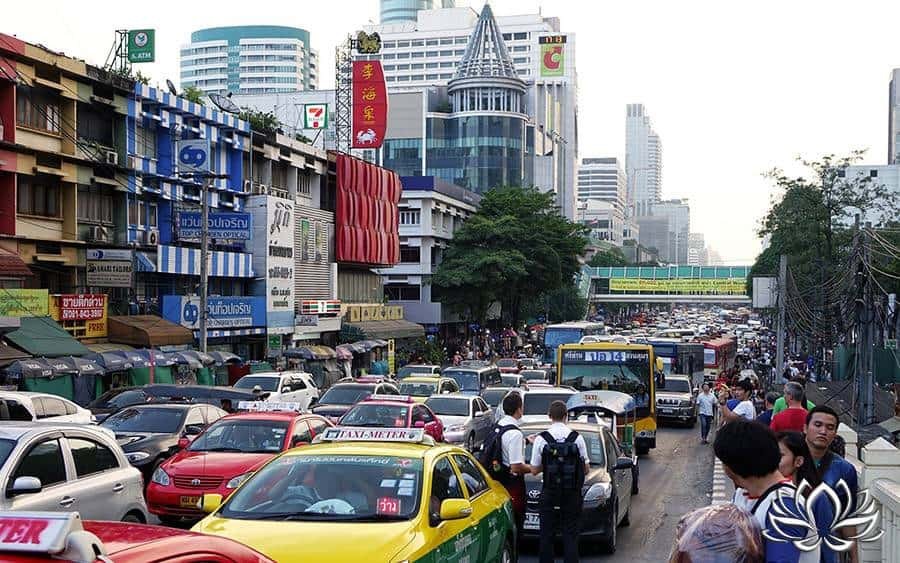 embouteillage à Bangkok, est il facile de circuler à Bangkok