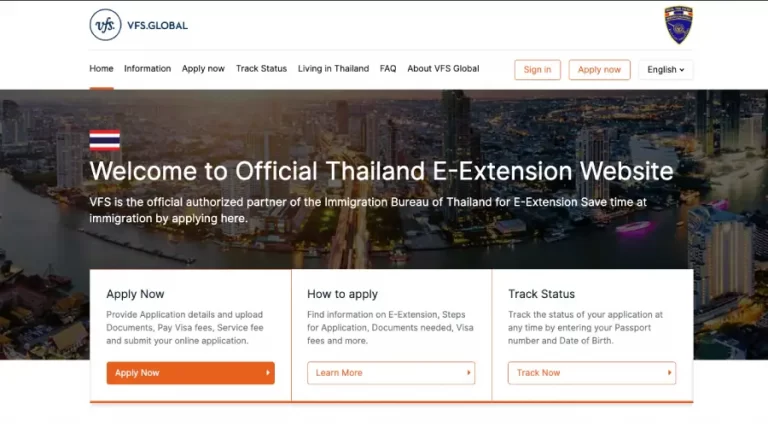 extension de visa en ligne, e-extension, thailande, bangkok, immigration Thaïlande, renouvellement de visa en ligne