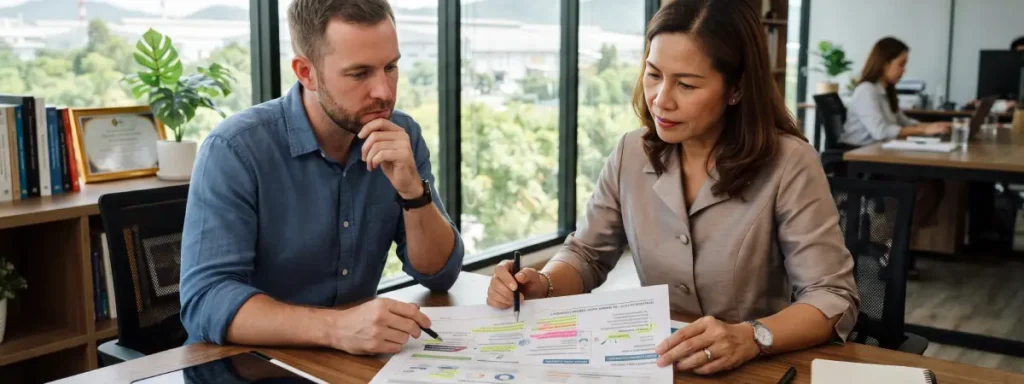 Une consultante de haven aide à la rédaction d'un business plan pour le BOI